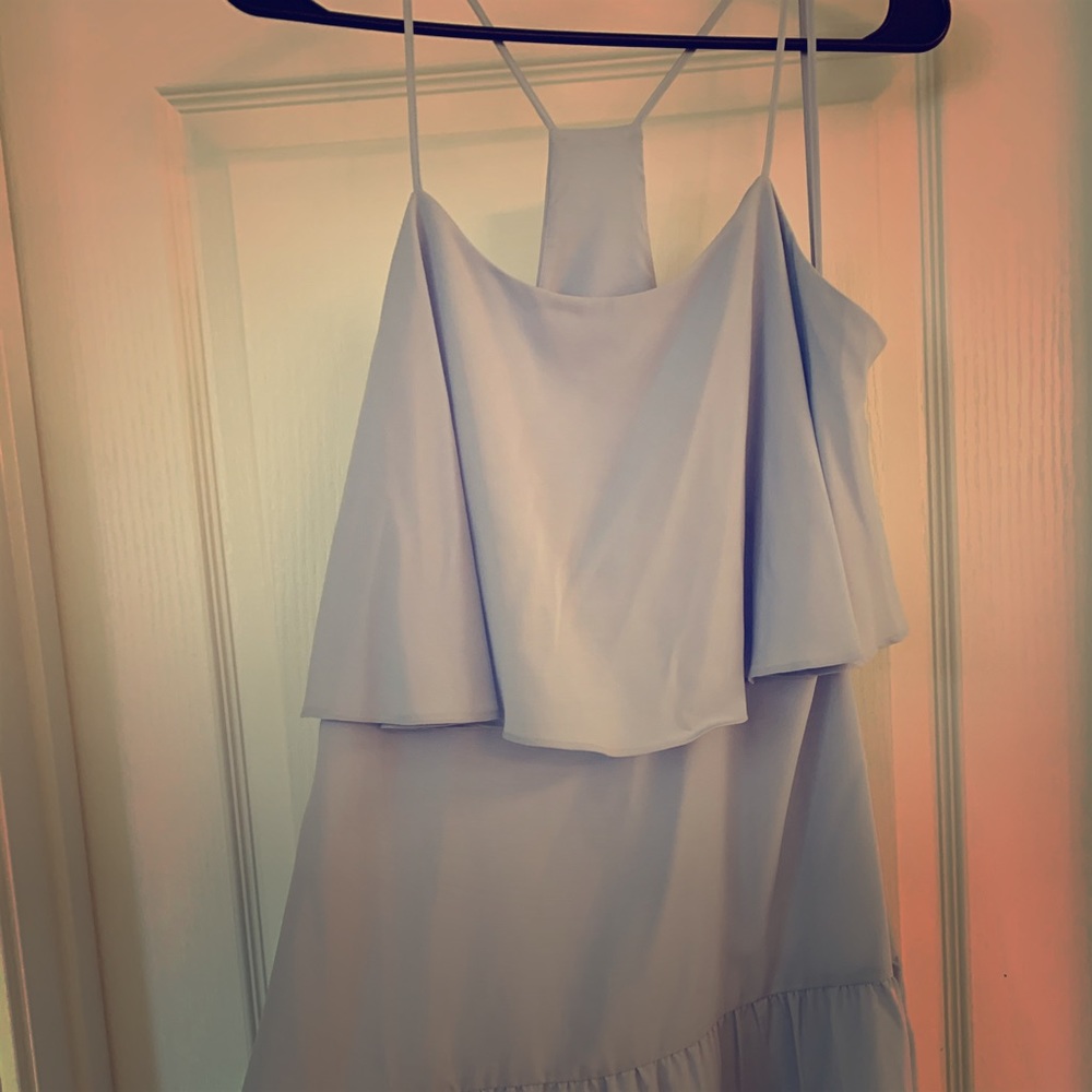 CeCe periwinkle tiered dress!
